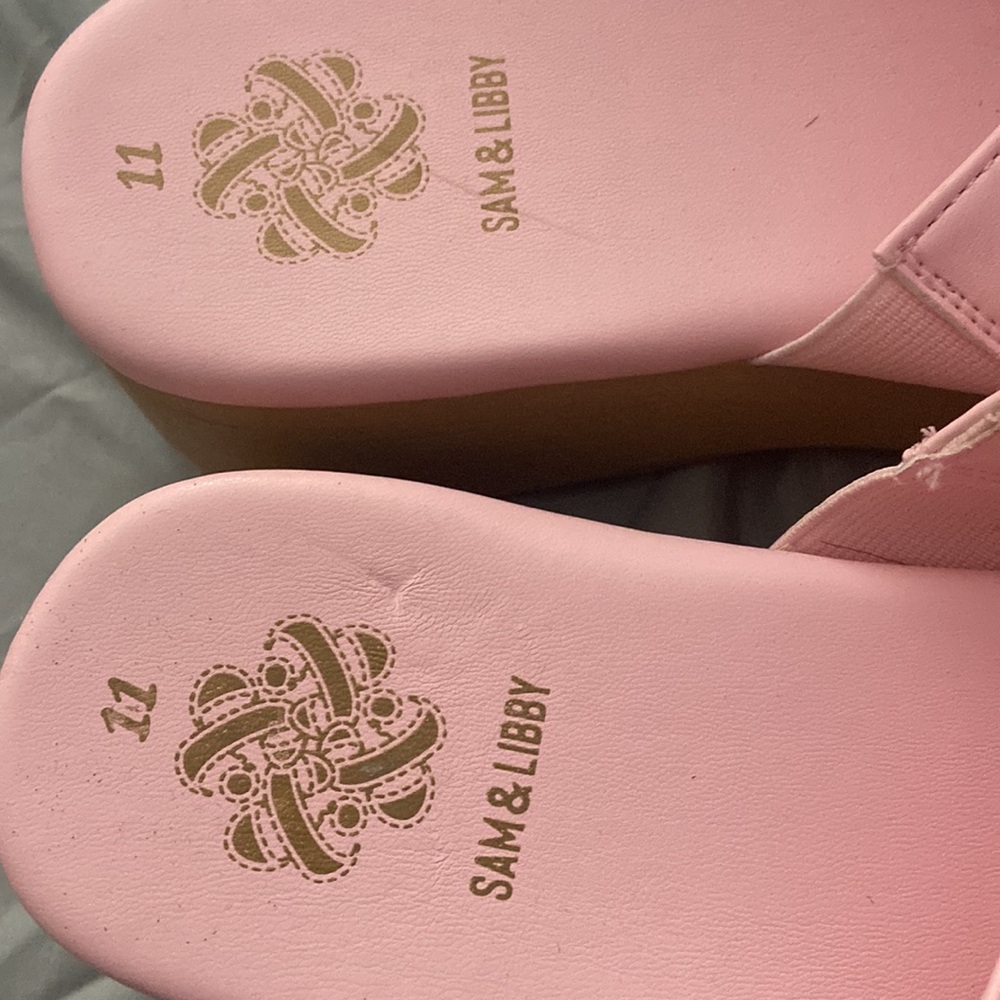 NWT Sam & Libby Womens Platform Sandal - Picture 2 of 3